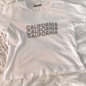 brandy melville cali tee!
